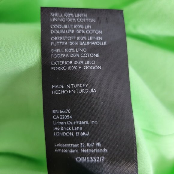 FREE PEOPLE / WTF oversize bright young things vest blazer Sz S NEW - Picture 10 of 10